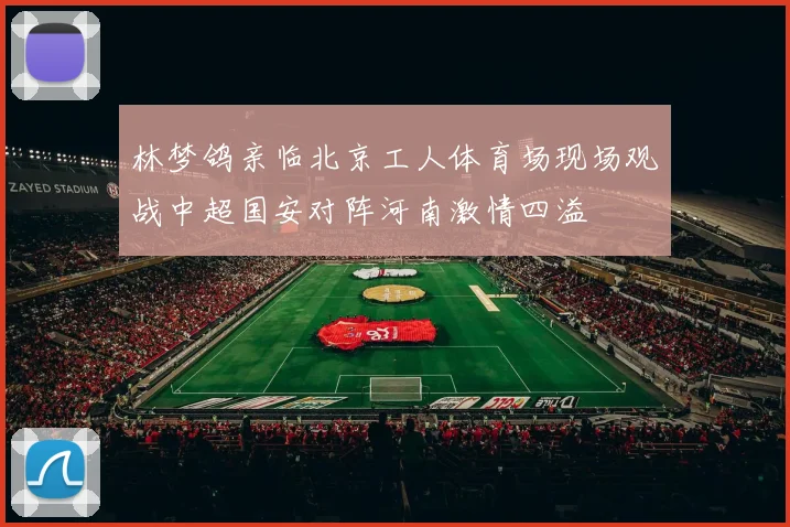 林梦鸽亲临北京工人体育场现场观战中超国安对阵河南激情四溢